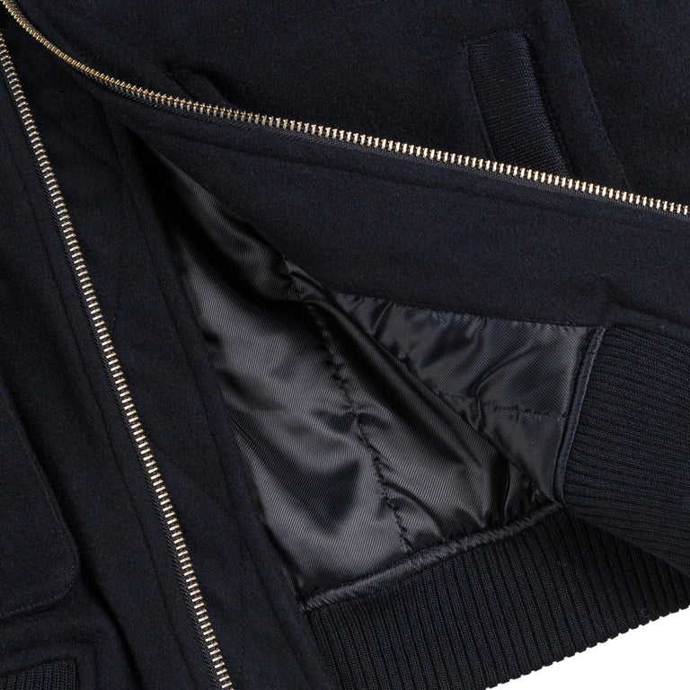 Sunflower Wool Bomber