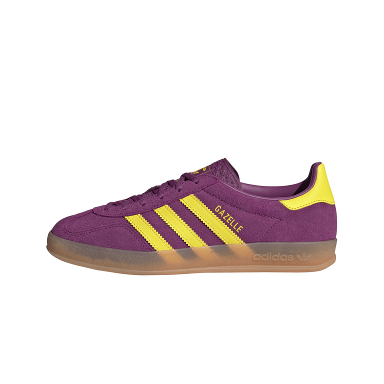 Adidas Gazelle Indoor W - 42 / Rich Mauve / Bright Yellow / Gum 3
