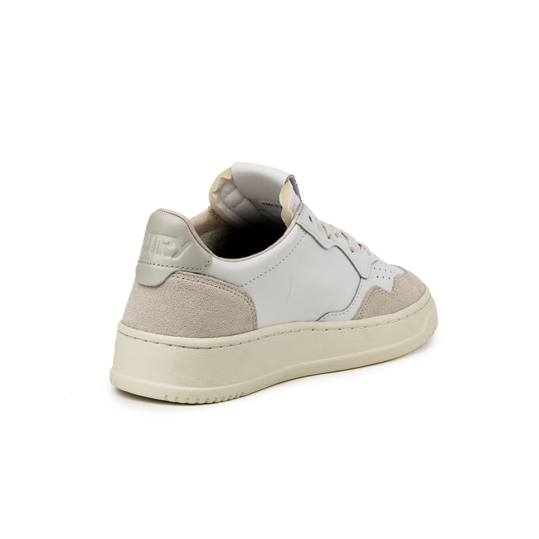 Autry Medalist W *Leather / Suede* - 36 / White / Pelican - 3