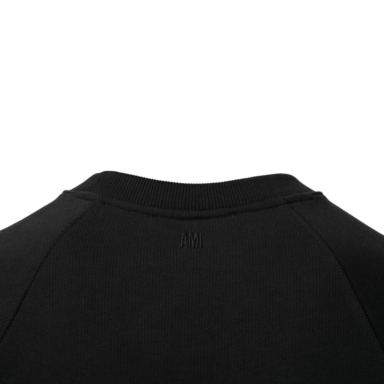 AMI Paris Ami De Coeur Patch Sweatshirt - S / Black - 2

