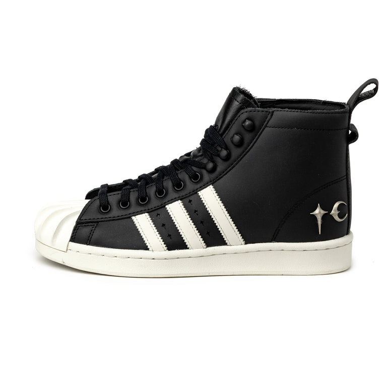 Adidas x Thug Club Superstar Luxe Boot - 48 / Core Black / Off White / Core Black

