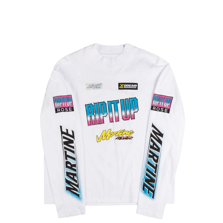 Martine Rose Funnel Neck Longsleeve T-Shirt