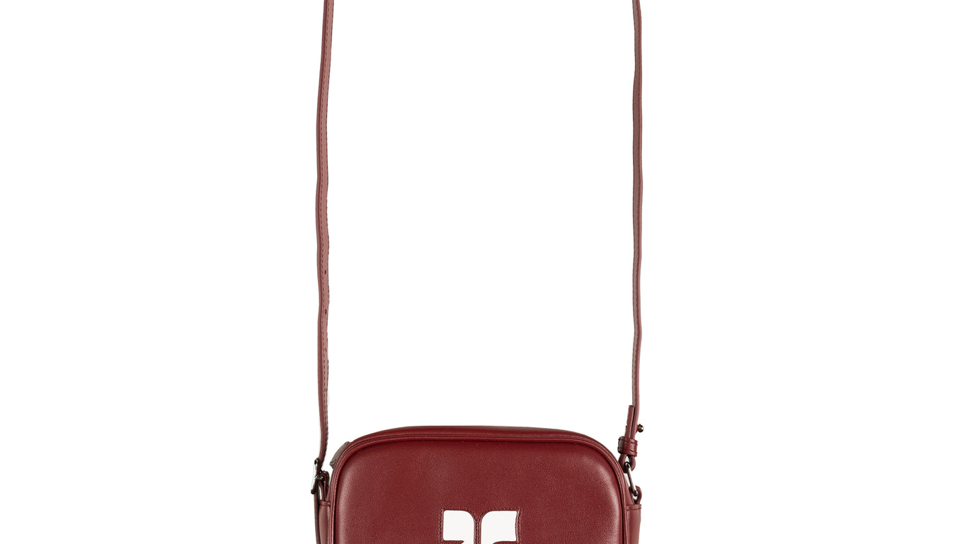 【Courreges】REEDITION LEATHER CAMERA BAG ショルダーバッグ REEDITION LEATHER CAMERA BAG - courrèges