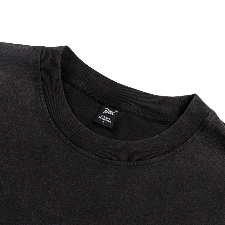 Patta Gilded Acid Washed T-Shirt (Black)