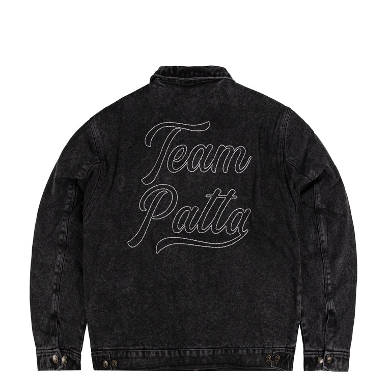 Patta Washed Canvas Jacket (Black)