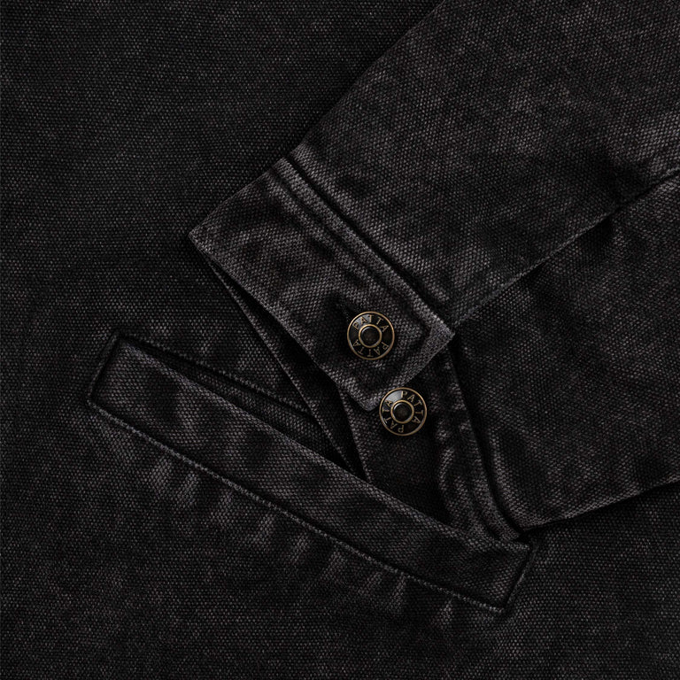 Patta Washed Canvas Jacket (Black)