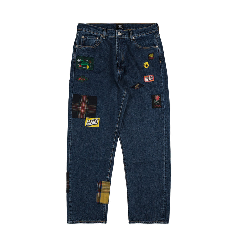 Patta Whole Lotta Labels Denim Pants