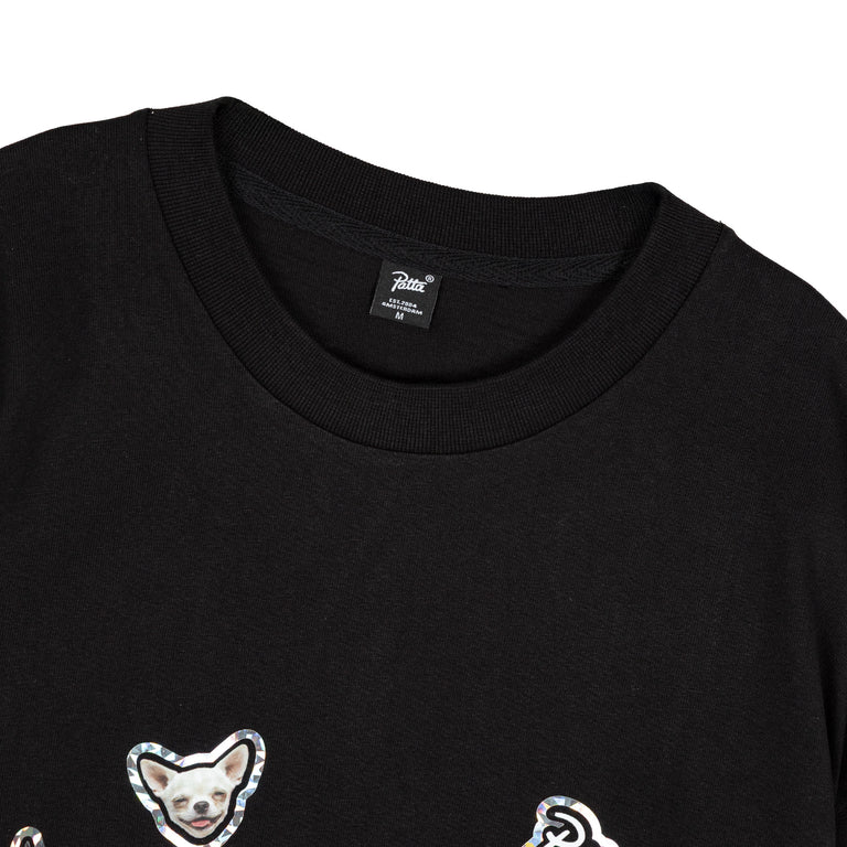 Patta Dogs T-Shirt - XXL / Black - 2