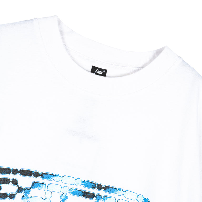 Patta Bike Chain T-Shirt - XXL / White - 2
