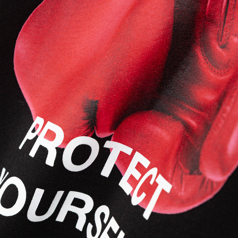 Patta Protect Yourself Hooded Sweater - XXL / Black - 4