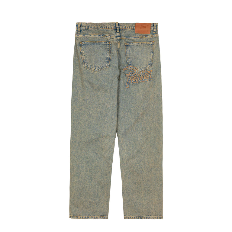 Patta Dirty Whiskers Denim Pants - 28 / Sandwash - 2