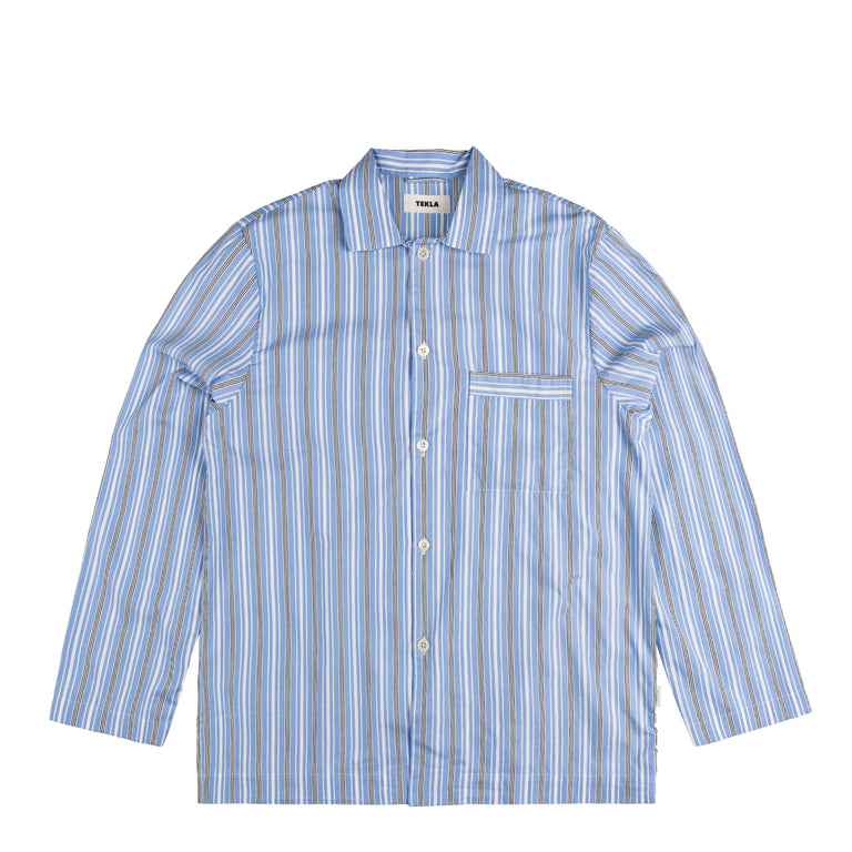 Tekla Pyjamas Shirt - M / Stave Stripes
