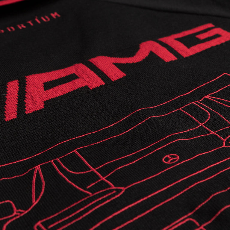 Adidas Consortium for Mercedes-AMG Motorsport Knit Jersey Sweatshirt - XXL / Black - 4
