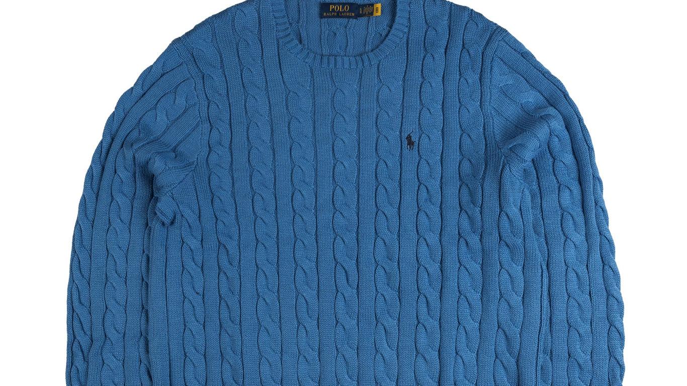 【送料&関税込】Polo Ralph Lauren Cable Knit Sweater With Ic 送料&関税込】Polo Ralph Lauren Cable Knit Sweater With Ic