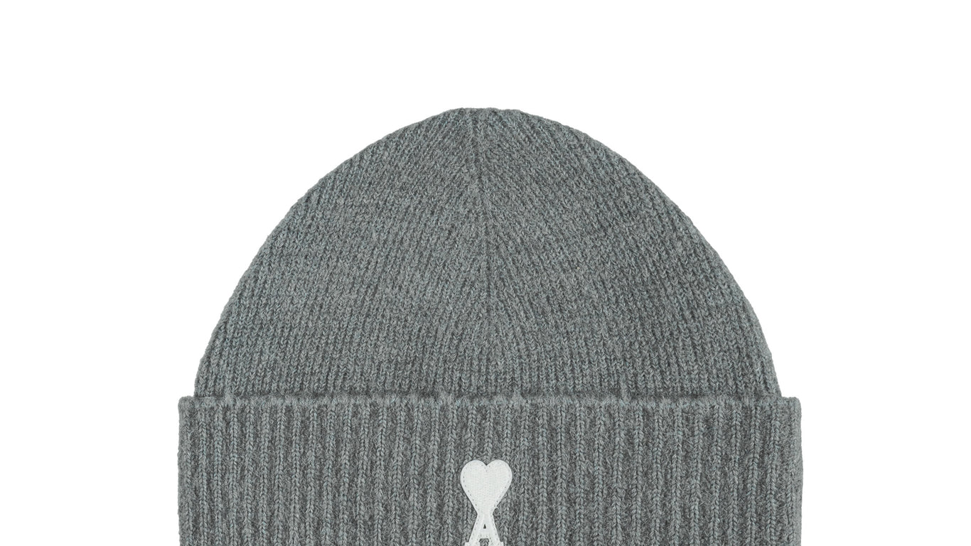 ※ゆー【新品未使用】正品AMI Paris Bennie AMI Paris Striped Ami De Coeur Alpaca Beanie | Accessoires
