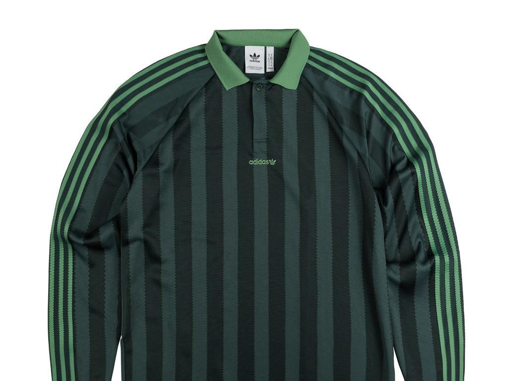 Tシャツ・カットソー [ADIDAS] Pique Long Sleeve : MINERALGREEN Adidas Piqué long-sleeve Top | Green | FARFETCH ID