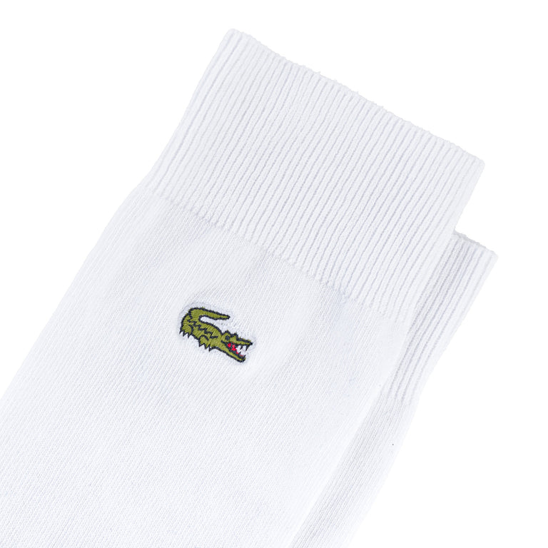 Lacoste 3-Pack Long Socks - 39-42 / White - 2