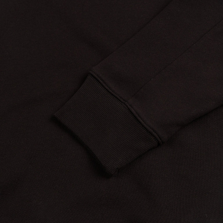 C.P. Company Diagonal Raised Fleece Crew Neck Lens Sweatshirt - XXL / Black - 5
