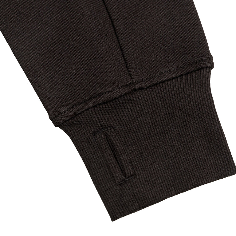 C.P. Company Diagonal Raised Fleece Goggle Sweatshirt - XXL / Black - 5
