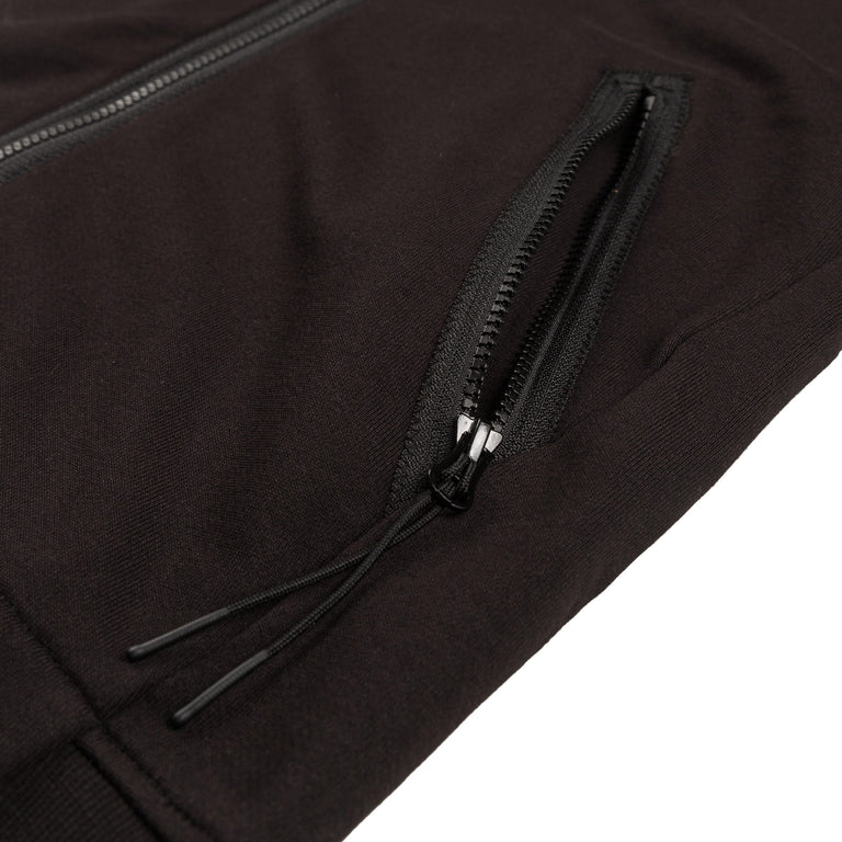 C.P. Company Diagonal Raised Fleece Goggle Sweatshirt - XXL / Black - 6
