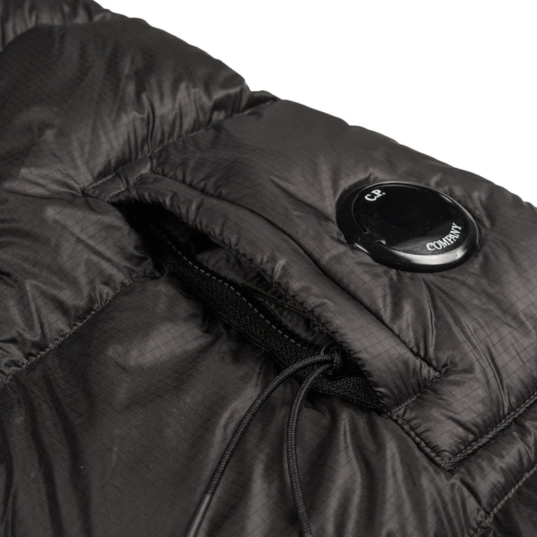 C.P. Company D.D. Shell Hooded Down Puffer Jacket - L / Black - 3
