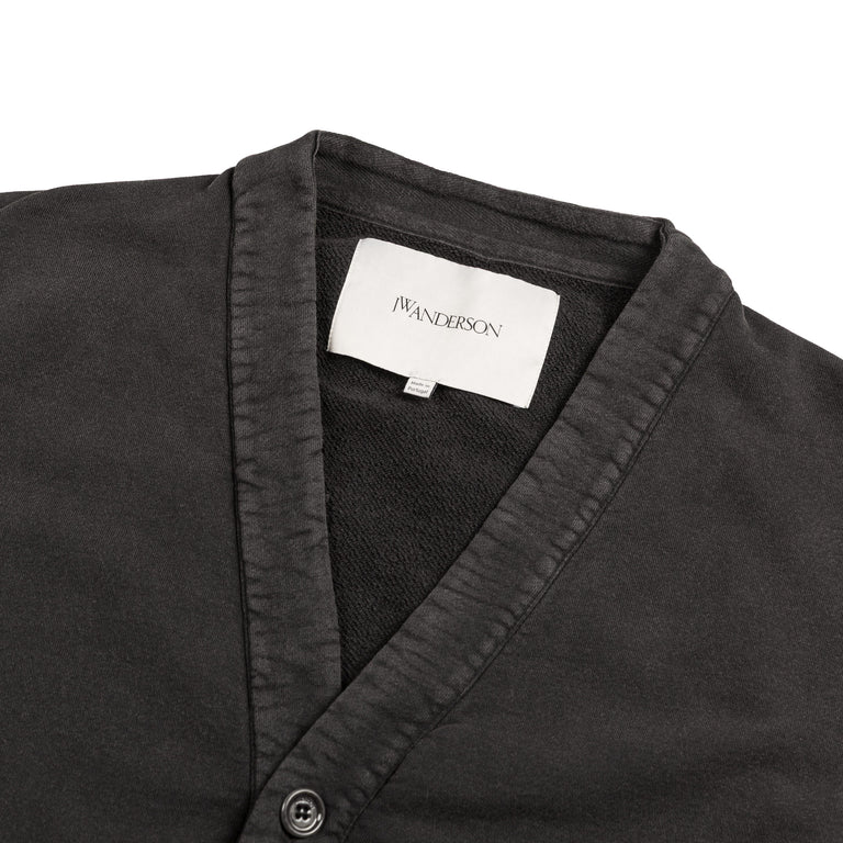 JW Anderson Garment Dye V Neck Cardigan