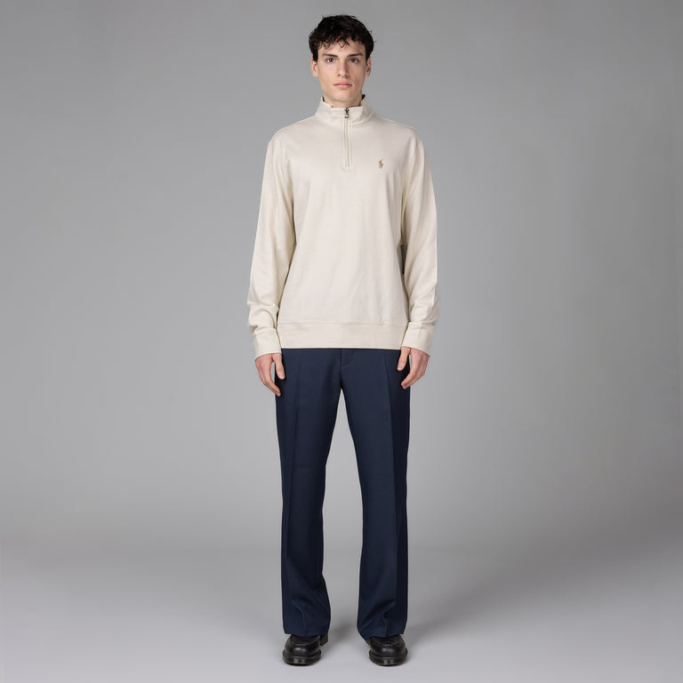 Polo Ralph Lauren Luxury Jersey Quarter-Zip Pullover