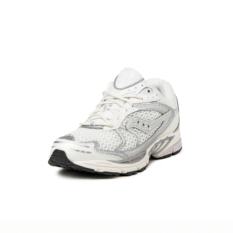 Saucony Pro Grid Ride 1 - 46.5 / Ivory / Silver - 2