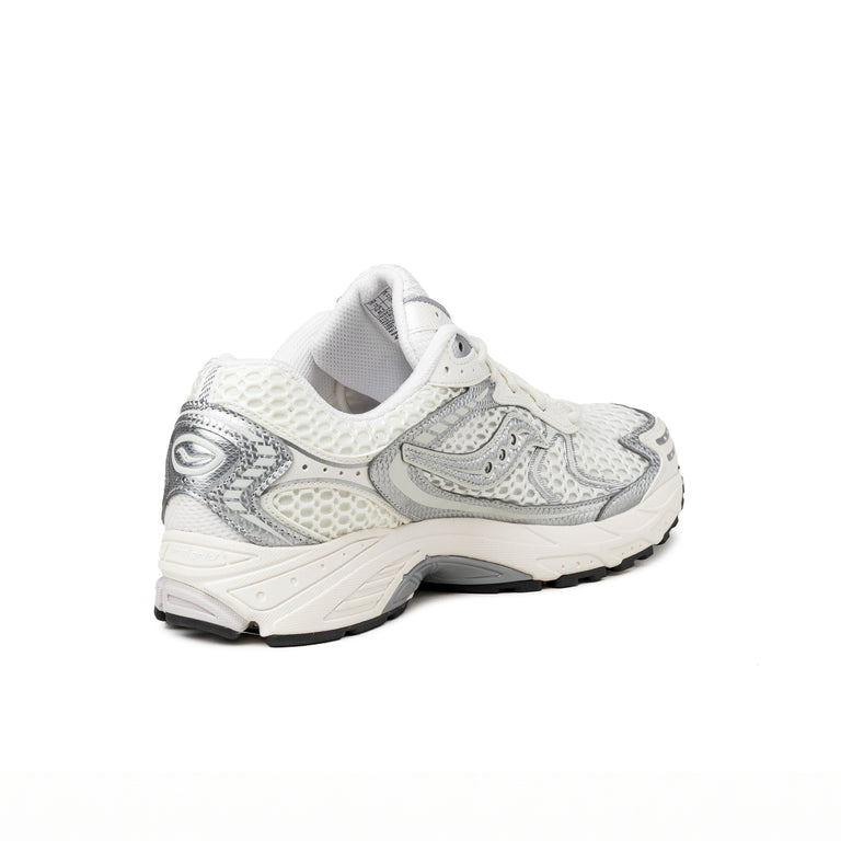 Saucony Pro Grid Ride 1 - 46.5 / Ivory / Silver - 3