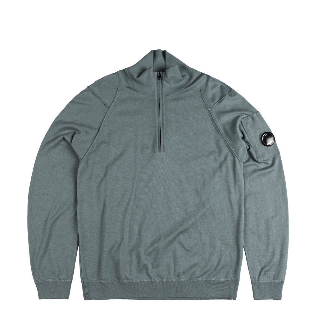 【送料&関税込】C.P. Company Sea  Crew Neck Lens Knit Cotton Crepe Crewneck Lens Knit' C.P Company