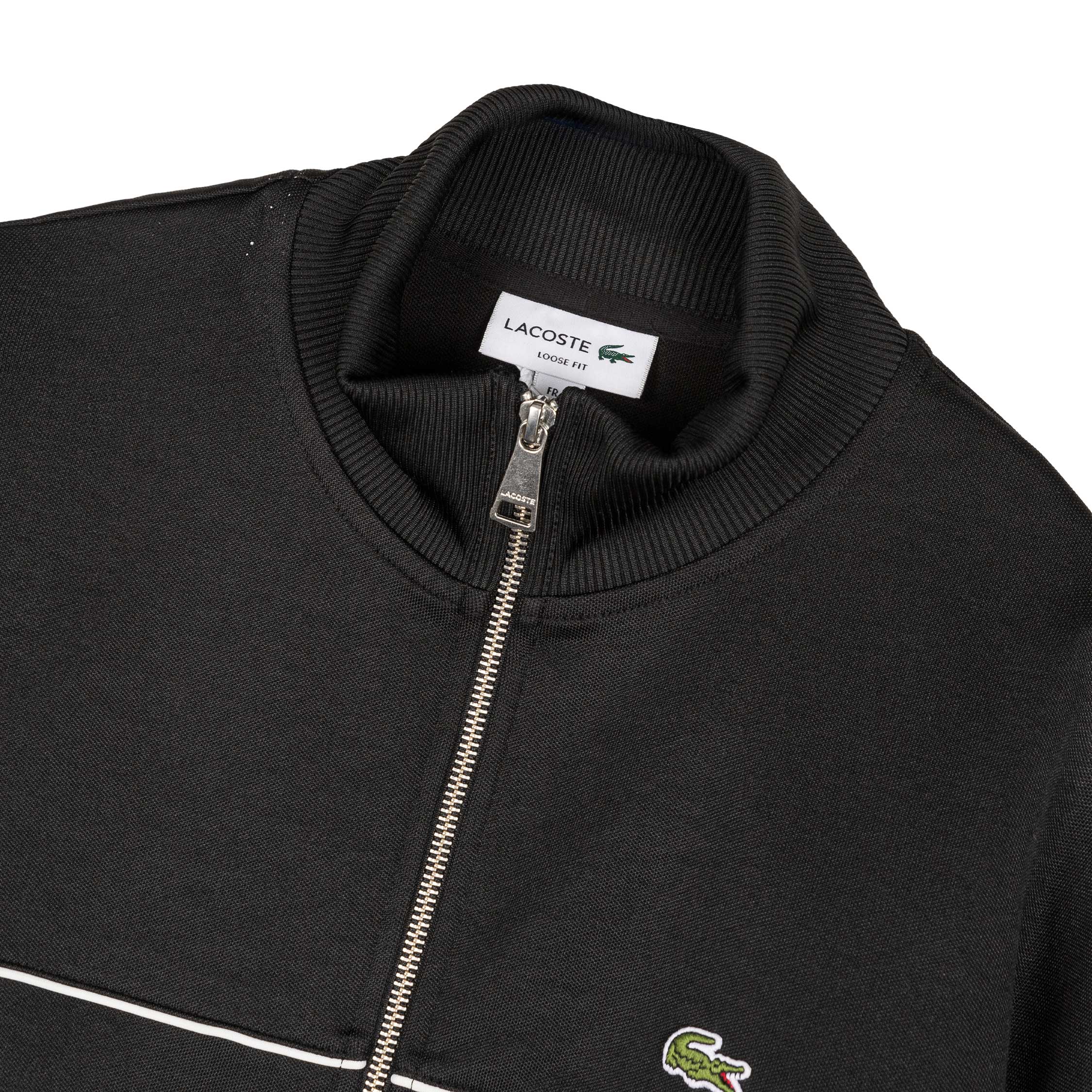 Lacoste Trim Accent Zipped Sweatshirt | Apparel » Buy online now!