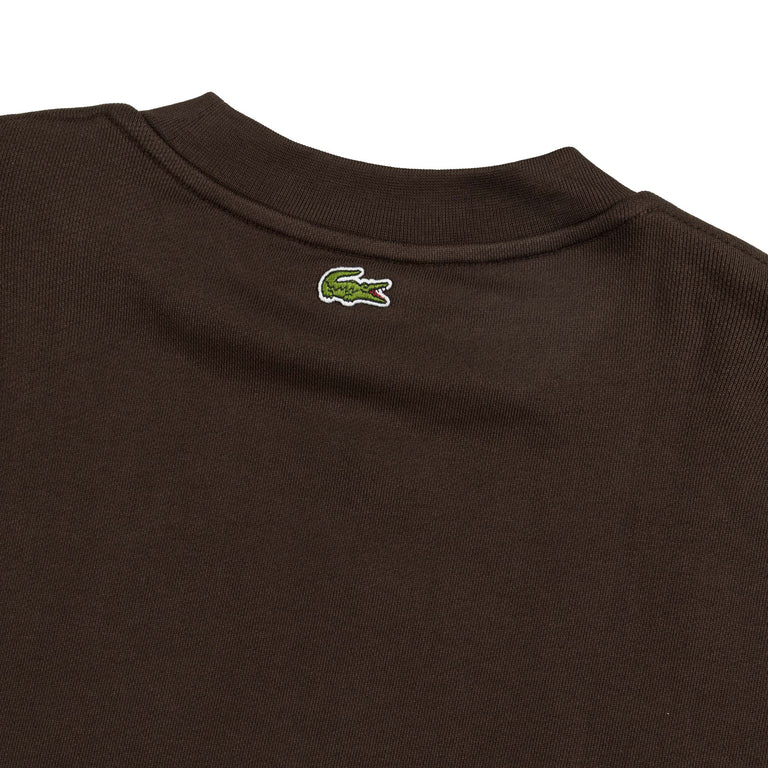 Lacoste Heritage Embroidery Fleece Sweatshirt - XXL / Green - 3
