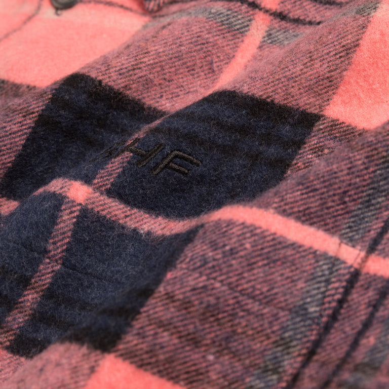 Sky High Farm Universe Flannel Button Down Shirt Woven - XL / Pink - 4
