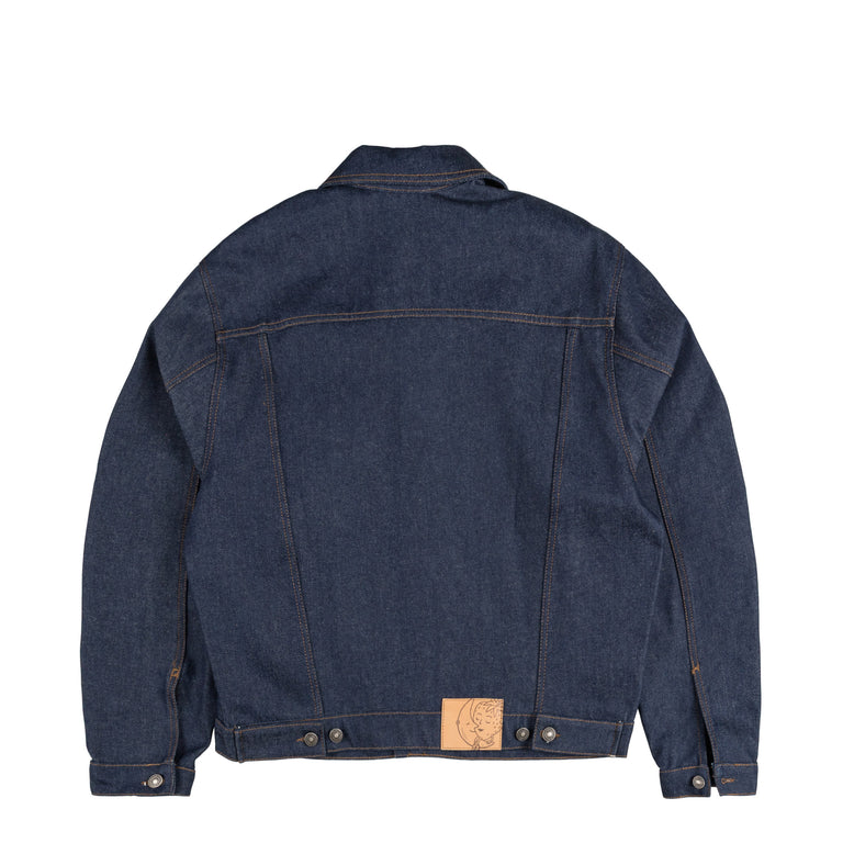 Sky High Farm Universe	Denim Trucker Jacket Woven - XL / Blue - 2

