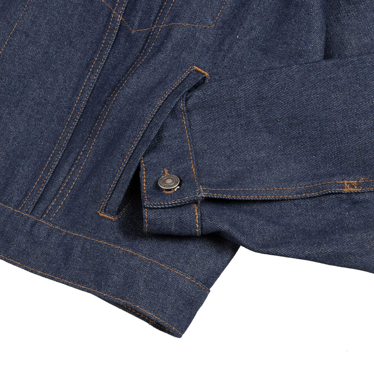 Sky High Farm Universe	Denim Trucker Jacket Woven - XL / Blue - 4
