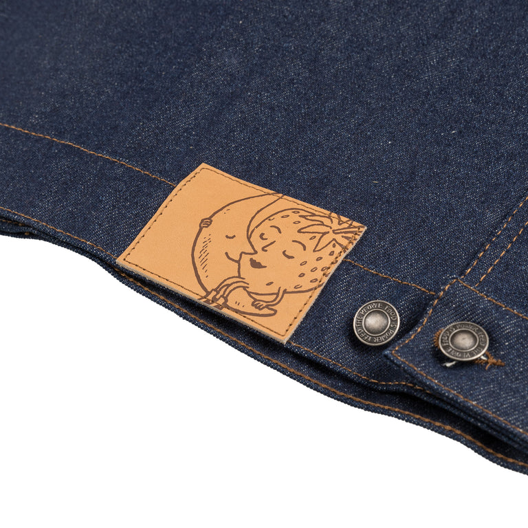 Sky High Farm Universe	Denim Trucker Jacket Woven - XL / Blue - 5
