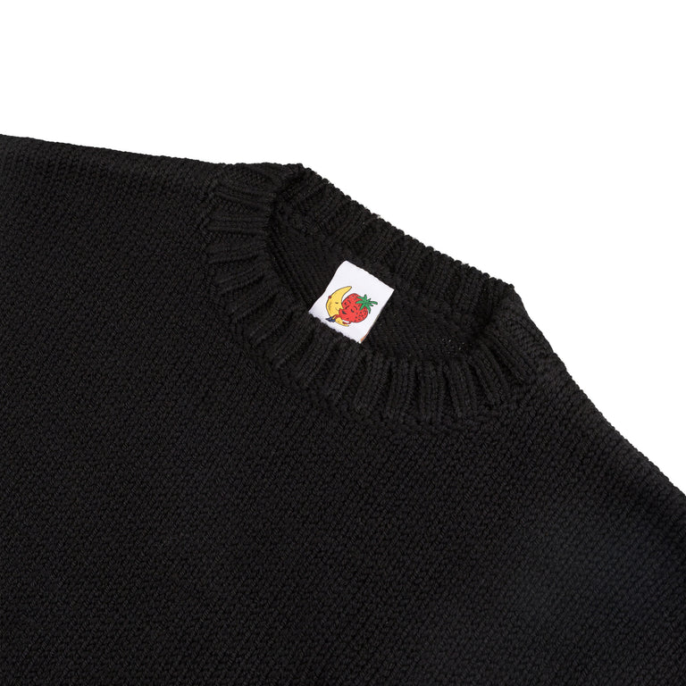 Sky High Farm Universe Crewneck Knit (Black)