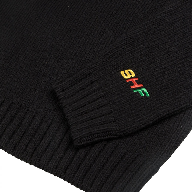 Sky High Farm Universe Crewneck Knit (Black)