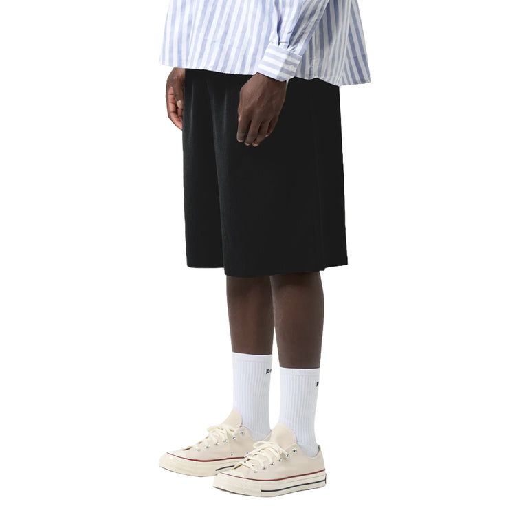Perplex Pleated Shorts - XL / Black - 3