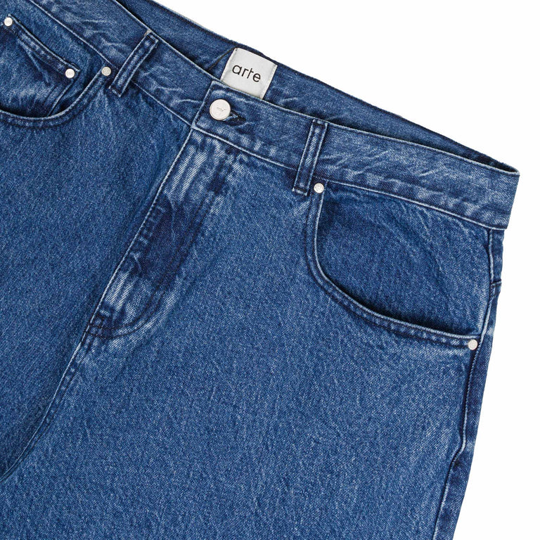 Arte Antwerp Baggy Pants - S / Raw Denim - 3