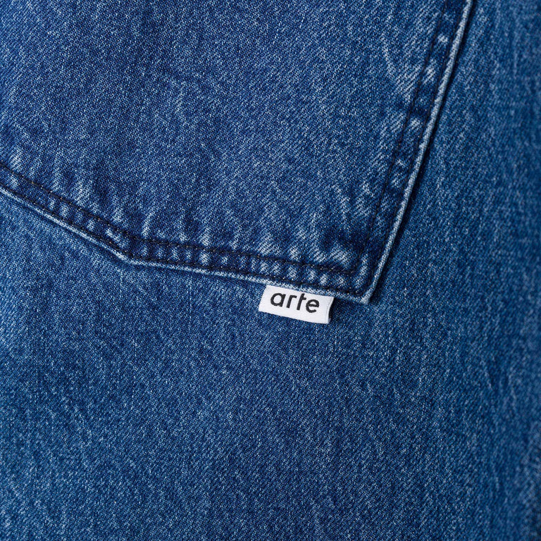 Arte Antwerp Baggy Pants - S / Raw Denim - 5