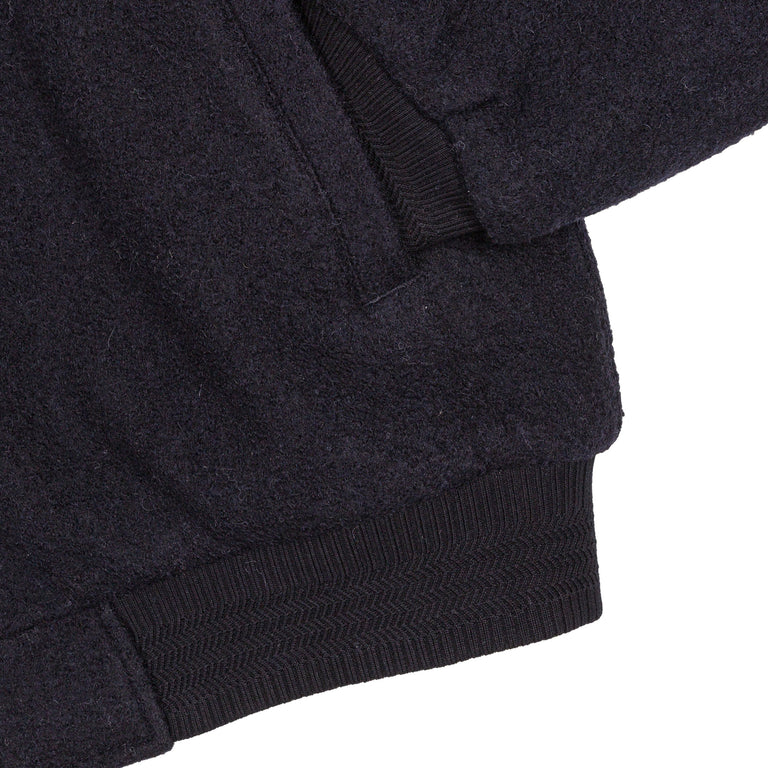 Arte Antwerp Wool Varsity Jacket - S / Blue / White - 5