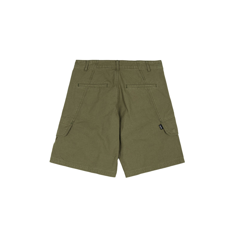 Arte Antwerp Canvas Cargo Shorts - 28 / Green - 2