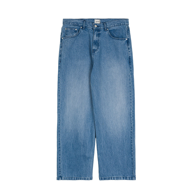 Arte Antwerp Circle Logo Pocket Pants - 28 / Denim Bleach - 2
