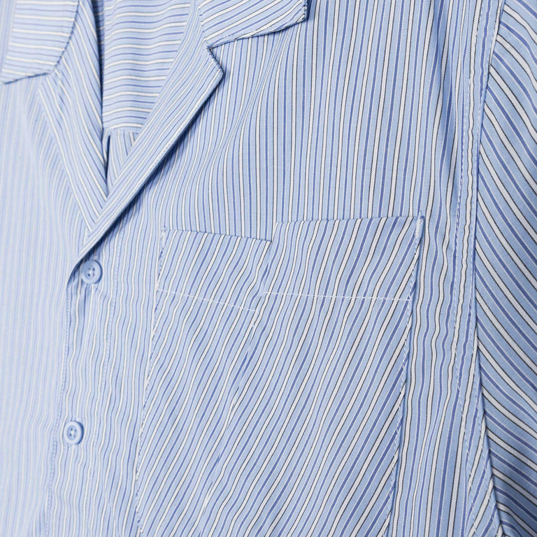 Arte Antwerp Fold Pocket Shirt - S / Striped - 3