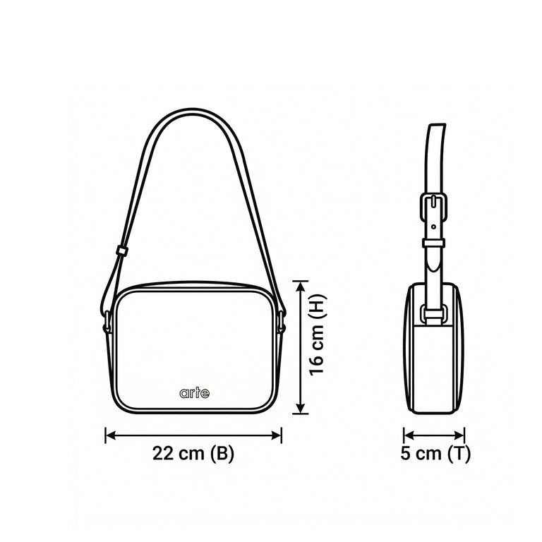 Arte Antwerp Linen Baka Bag - 5