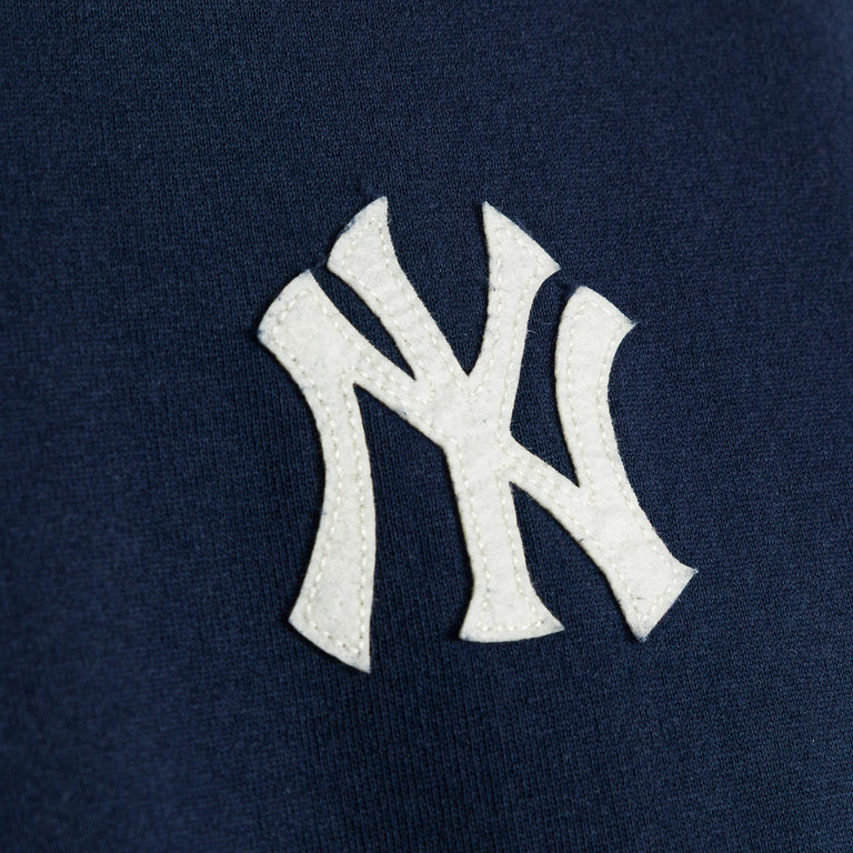 Sporty & Rich Heritage Yankees Serif Crewneck - L / Dark Navy - 4