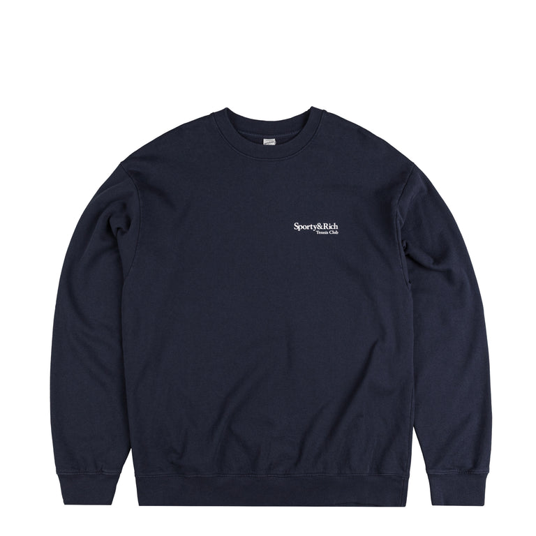 Sporty & Rich Play Tennis Crewneck - XL / Dark Navy - 2
