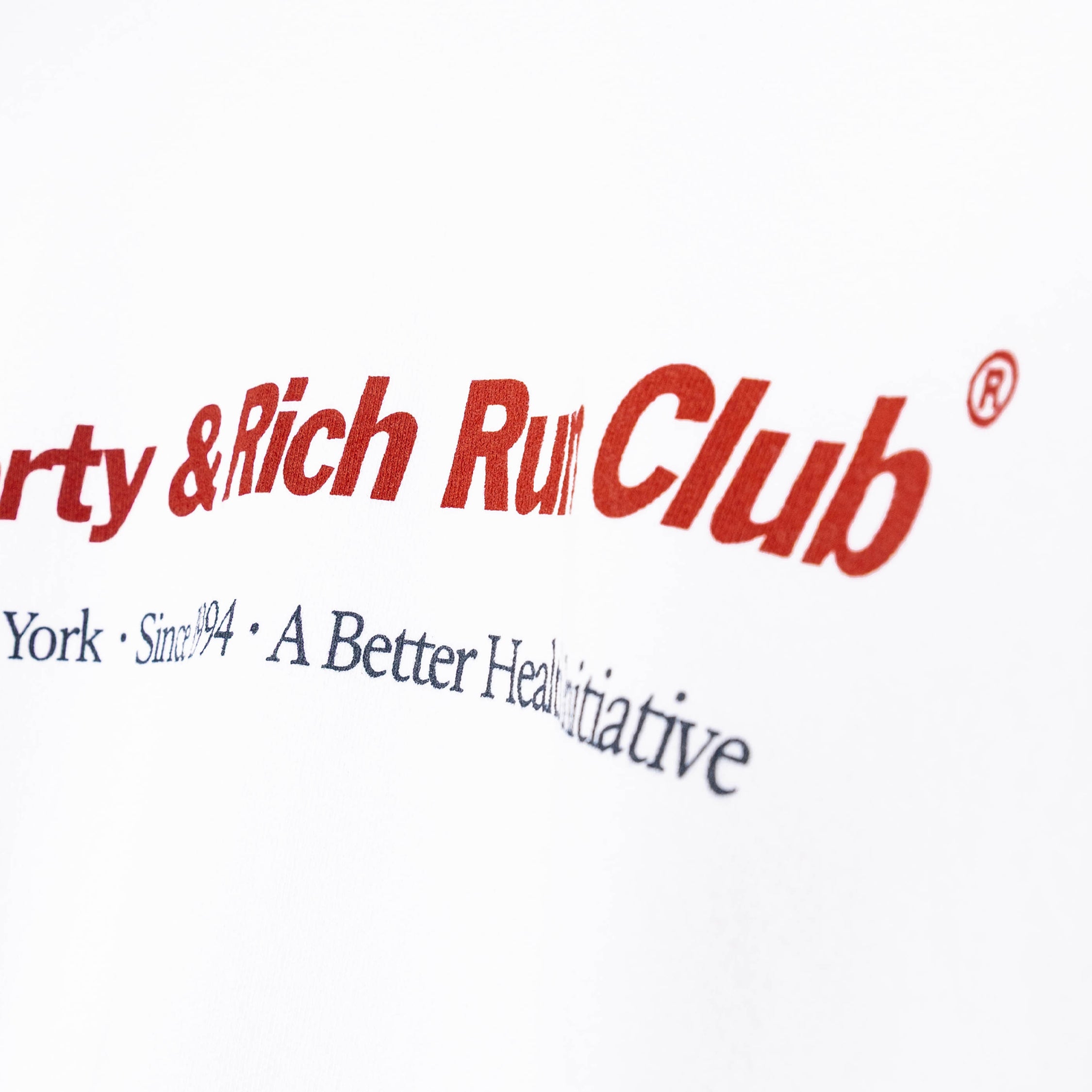 L'Appartement【SPORTY&amp;RICH】 LOGO CREWNEC Vendome Embroidered Crewneck - Navy/White – Sporty & Rich