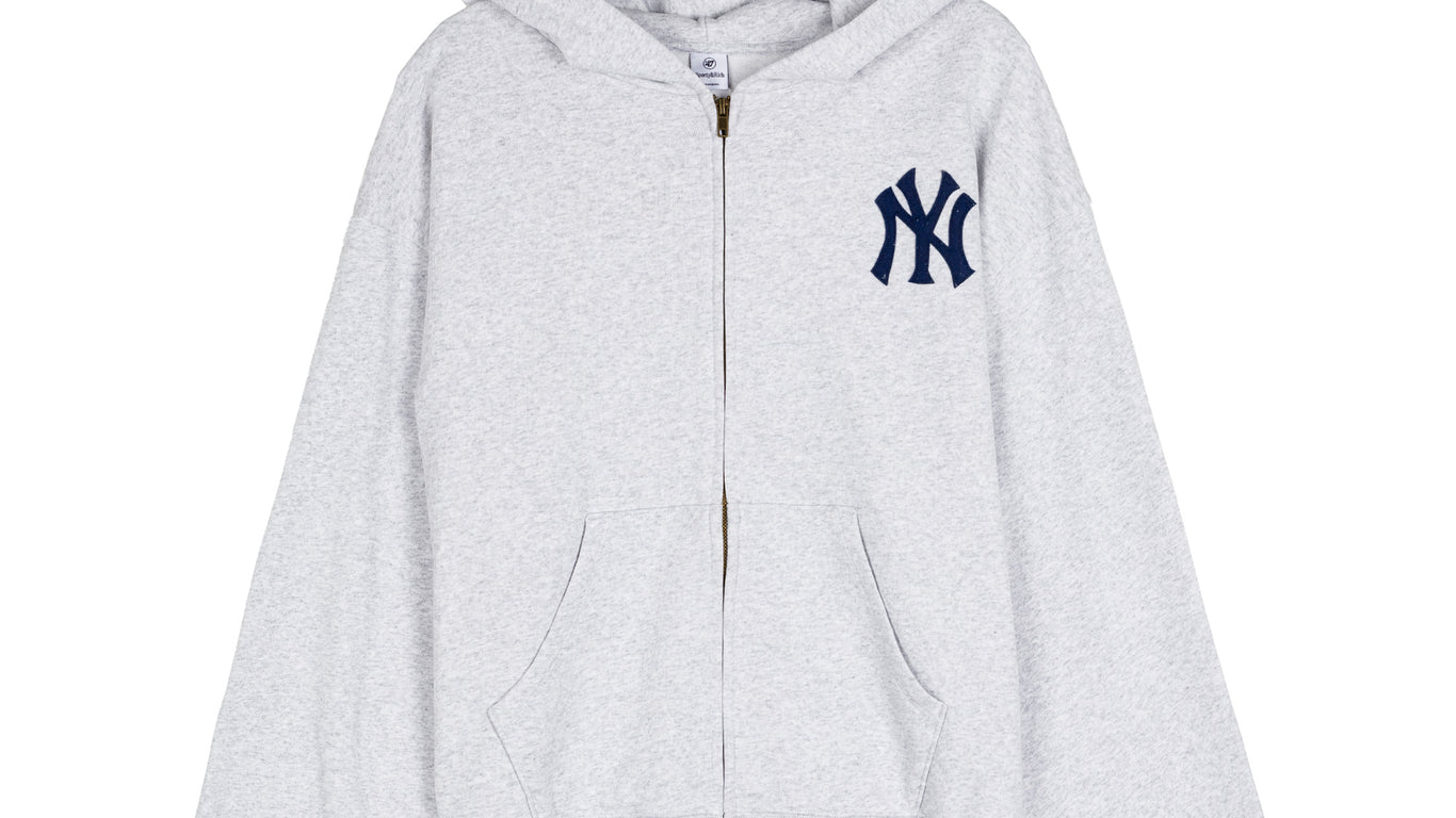 Sporty & Rich Heritage Yankees Serif Zip Hoodie | Apparel » Buy